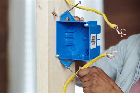 electric wiring of junction box|installing an electrical junction box.